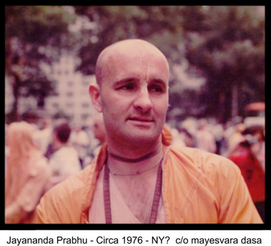 1976 NY-Jayananda Prabhu