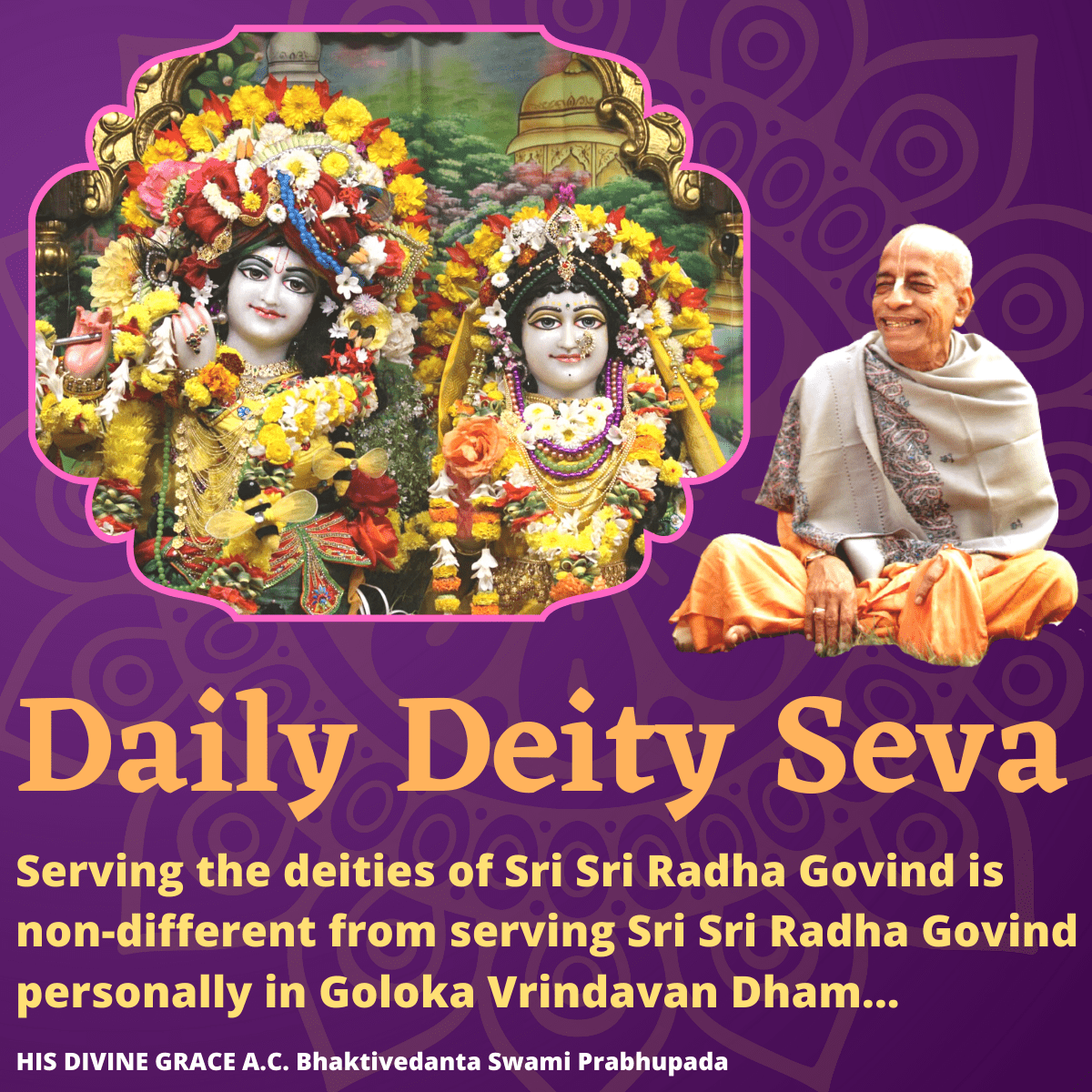 Daily Deity Seva