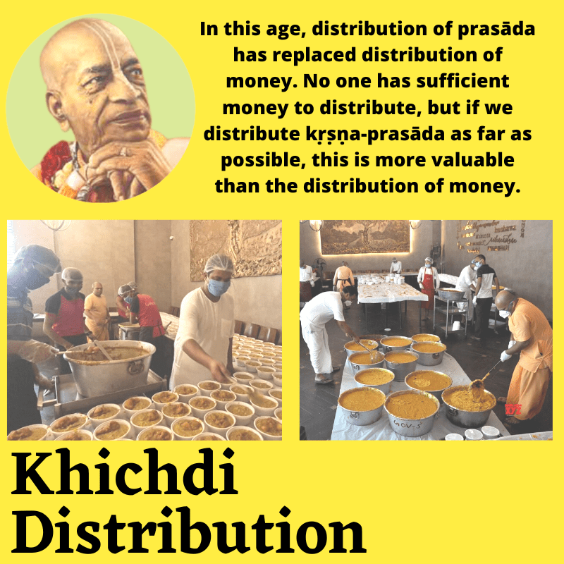 Khichdi Distribution